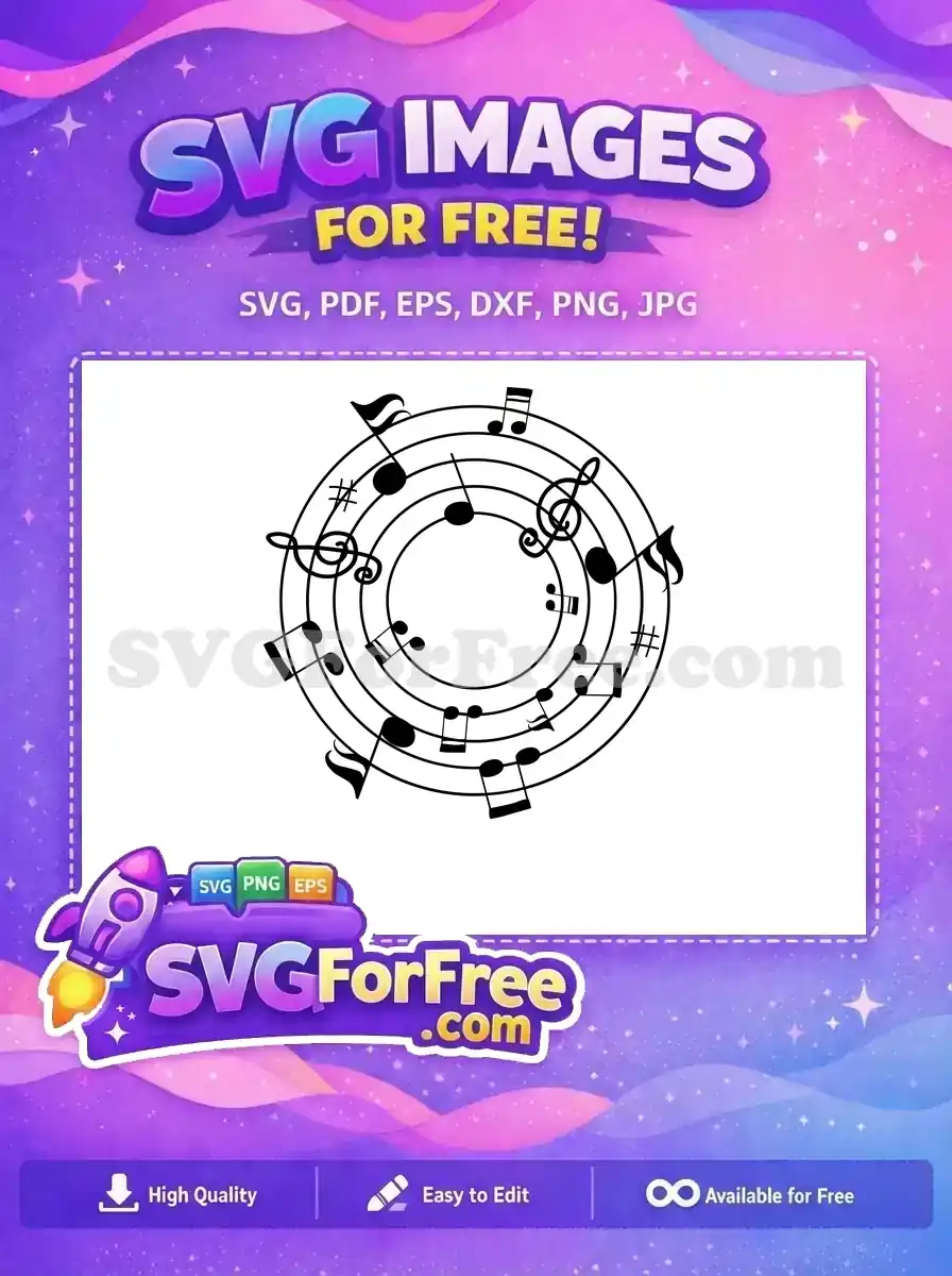 Free Musical Notes Free Treble Clef Sheet Music Free SVG 2