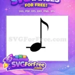 Free Musical Note Free Sheet Music Category 1 Free SVG - Instant Download