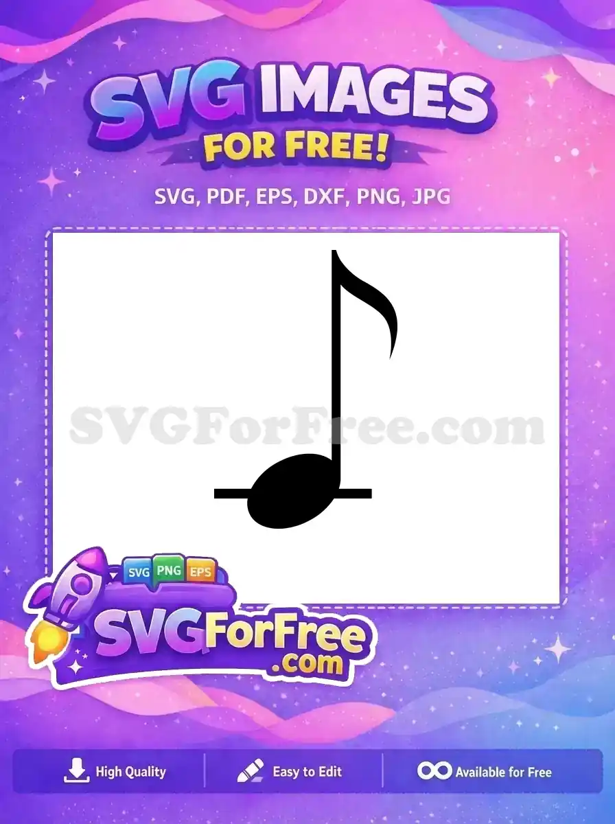 Free Musical Note Free Sheet Music Category 1 Free SVG