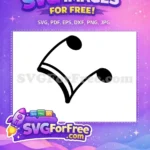 Free Musical Notes Free Staff Lines Music Free SVG 2 - Instant Download