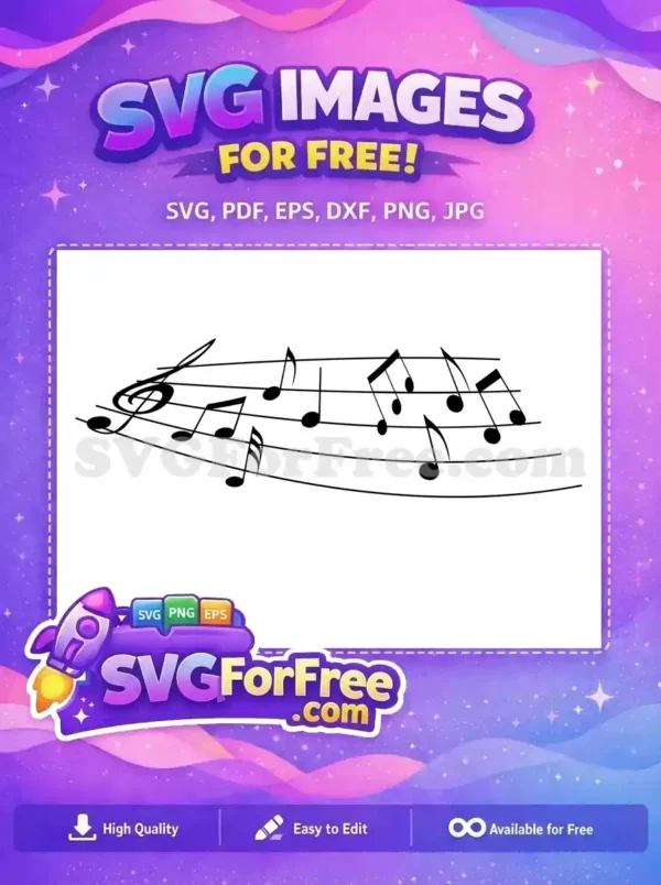 Free Music Note Free Treble Clef Singing Free SVG