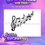 Free Musical Notes Free Sound Design Music Free SVG - Instant Download