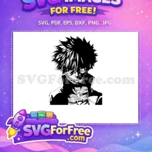 Free Anime Hero Eyes Free Manga Character My Hero Academia Free SVG