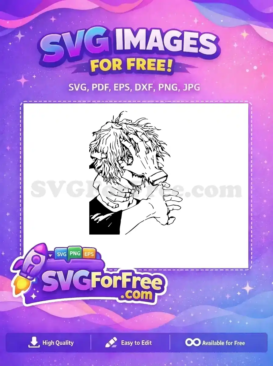 Free Anime Hero Free Academia Character My Hero Free SVG