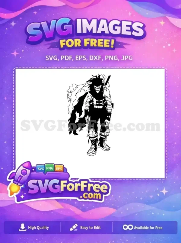 Free Eraser Head Free Tired Eyes My Hero Free SVG