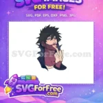 Free Dabi Tongue Piercing Free Middle Finger My Hero Academia Free SVG - Instant Download