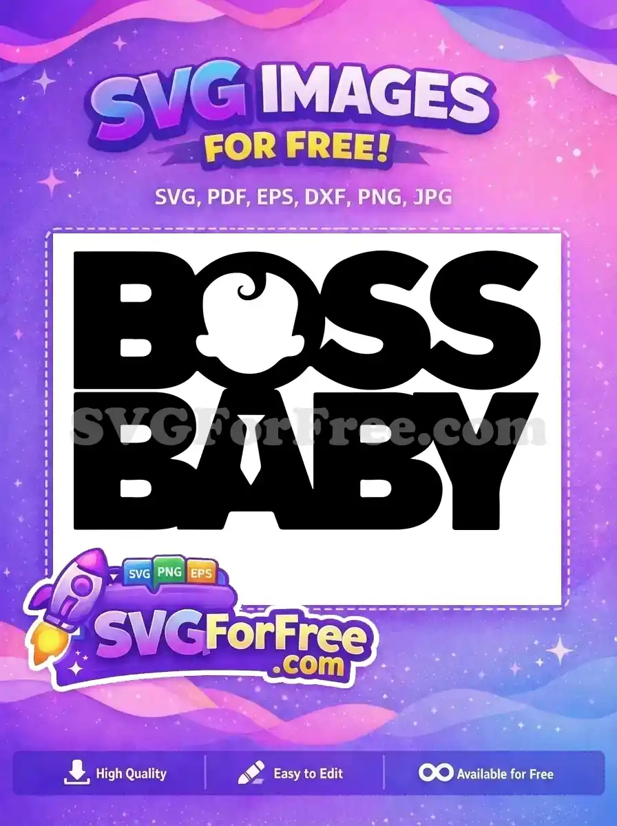 Free Boss Baby Free Afro Hairstyle Movie Free SVG