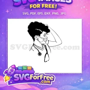 Free Black Girl Magic Free Natural Hair Afro Girl Free SVG