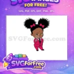 Free Afro Puffs Free Pink Suit Boss Baby Free SVG 2 - Instant Download
