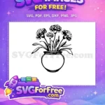 Free Number One Free Silhouette Vector Category 1 Free SVG - Instant Download