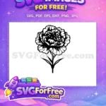 Free Number One Free Silhouette New Silhouette Free SVG 7 - Instant Download