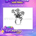 Free Number One Free Silhouette SVG Design Free SVG - Instant Download