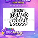 Free Candle Lamp Free Year Crew 2022 New Year Free SVG - Instant Download