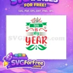 Free Colorful Fireworks Free This Is My Year New Year Free SVG 2 - Instant Download