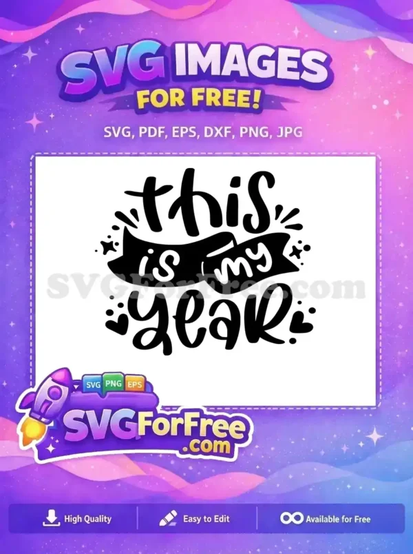 Free Happy New Year Free Party Celebration Quotes Free SVG