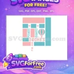 Free Baby Stats Free Hot Air Balloon Newborn Free SVG - Instant Download