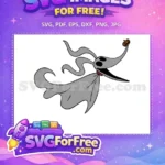 Free Ghost Dog Pumpkin Free Nose Nightmare Before Christmas Free SVG - Instant Download