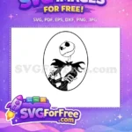 Free Jack Skellington Cool Free Pose Nightmare Before Christmas Free SVG - Instant Download
