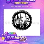 Free Lock Shock Barrel Free Smiling Faces Nightmare Before Christmas Free SVG - Instant Download
