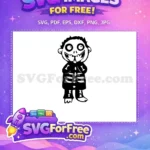 Free Pointing Hands Free Skeleton Suit Nightmare Before Christmas Free SVG - Instant Download