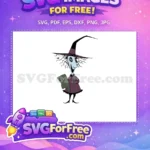 Free Shock Sinister Smile Free Green Witch Mask Nightmare Before Christmas Free SVG - Instant Download