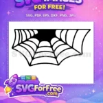 Free Spiderweb Detail Free Halloween Web Nightmare Before Christmas Free SVG - Instant Download