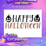 Free Jack Skellington Free Pumpkin Faces Nightmare Before Christmas Free SVG - Instant Download