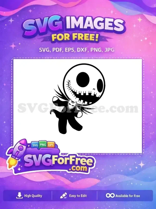 Free Black Silhouette Jack Free Bat Bowtie Nightmare Before Christmas Free SVG Free Black Silhouette Jack Free Bat Bowtie Nightmare Before Christmas Free SVG