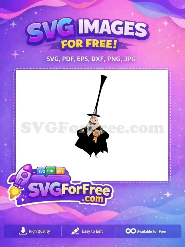 Free Swirly Eye Free Mayor Rosette Nightmare Before Christmas Free SVG