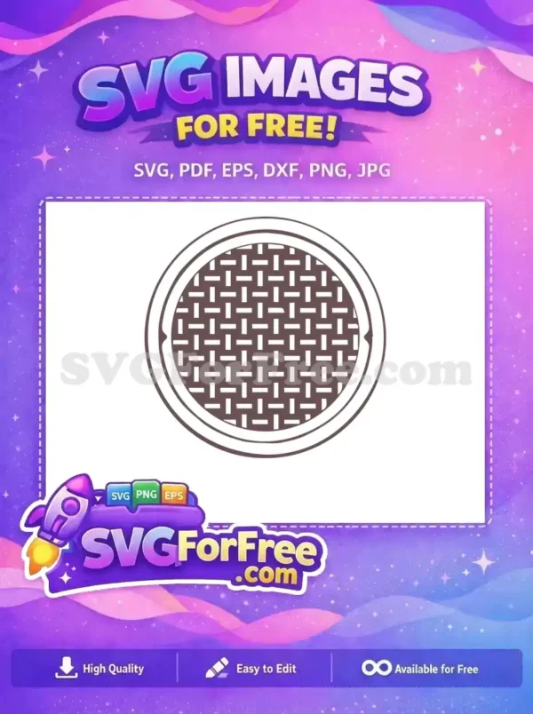 Free Brown Manhole Cover Free Sewer Access Ninja Turtles Free SVG Free Brown Manhole Cover Free Sewer Access Ninja Turtles Free SVG