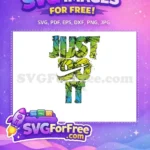 Free Just Do It Free Shattered Nike Green Free SVG - Instant Download