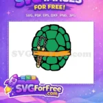 Free Orange Mask Free Ninja Turtle Nike Splinter Free SVG - Instant Download