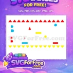 Free Colorful Geometric Shapes Free Abstract Design Afro American Cartoon Free SVG 2 - Instant Download