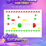 Free Red Green Yellow Free Geometric Shapes Afro Cartoon Art Free SVG - Instant Download
