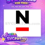 Free Bold Black N Free Red Stripe Design Afro American Cartoon Free SVG - Instant Download