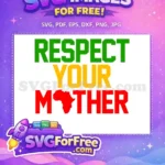 Free Green Yellow Red Text Free African Map Afro American Heritage Free SVG - Instant Download