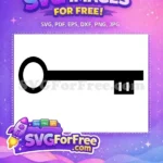 Free Black Key Free Wonderland Skeleton Alice In WonderLand Disney Free SVG - Instant Download