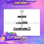 Free Tiered Free Sweets Alice In Wonderland Free SVG - Instant Download
