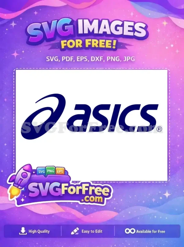 Free ASICS Logo Design – Iconic Sports Branding Vector Free ASICS logo design, a high-quality vector graphic for various sports and branding applications. Get this free design now!