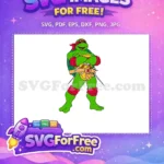 Free Red Mask Free Sai Weapons Ninja Turtles Free SVG - Instant Download