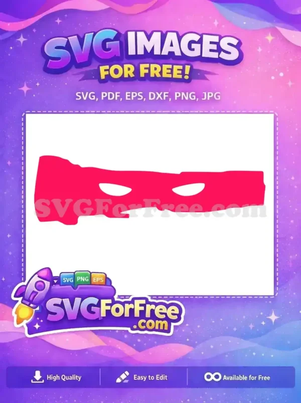 Free Pink Mask Free Ninja Turtle Cartoon Movie Free SVG