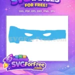Free Blue Mask Free Ninja Turtles Movie Free SVG - Instant Download