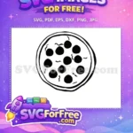 Free Pepperoni Detail Free Pizza Slice Ninja Turtles Free SVG 1 - Instant Download