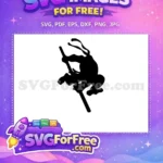 Free Michelangelo Silhouette Free Ninja Poses Ninja Turtles Free SVG - Instant Download
