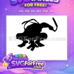Free Ninja Turtle Silhouette Free Raphael Ninja Movie Free SVG - Instant Download