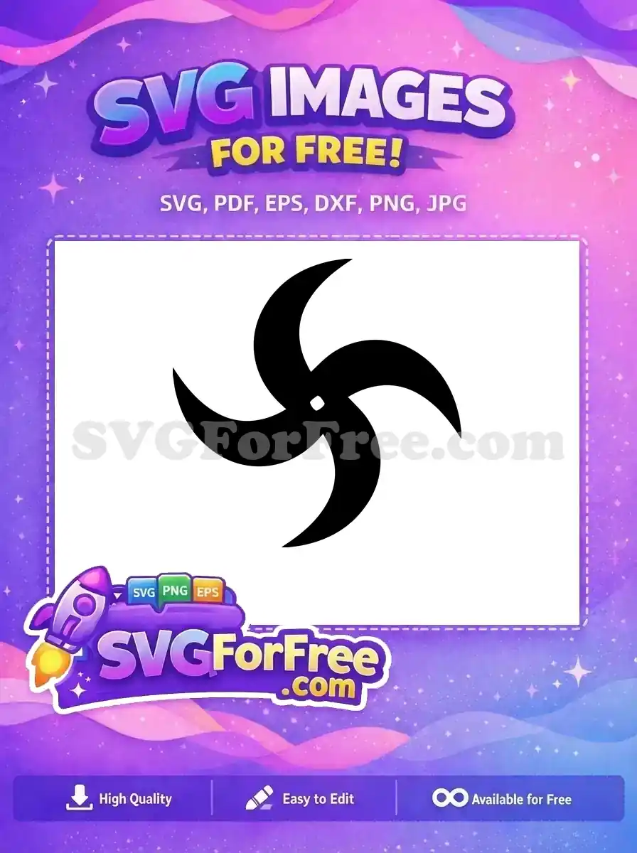 Free Ninja Star Free Black Shuriken Ninja Turtles Free SVG 2