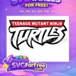 Free Ninja Turtles Red Logo Free Teenage Mutant Movie Free SVG - Instant Download