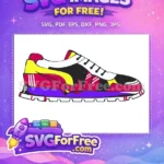 Free Splatter Nike Free Ninja Turtles Inspired Design Free SVG - Instant Download