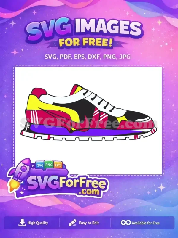 Free Splatter Nike Free Ninja Turtles Inspired Design Free SVG