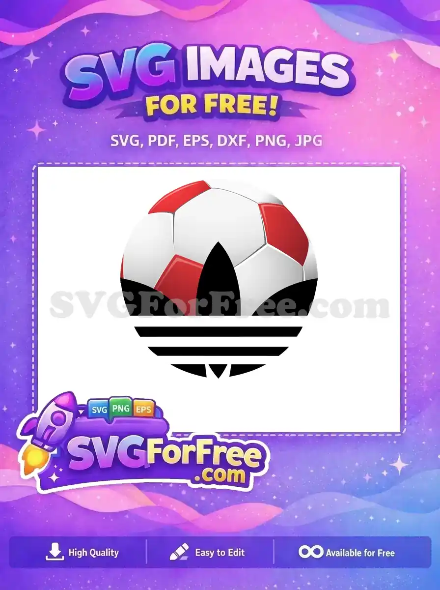 Free Red White Soccer Ball Free Nike Logo Ninja Free SVG